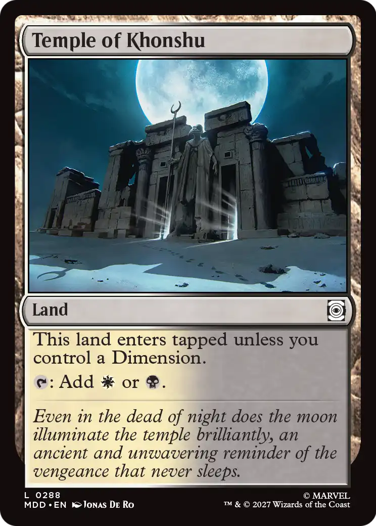 Temple of Khonshu [Marvel: Darkhold Destiny] | Exor Games Summserside