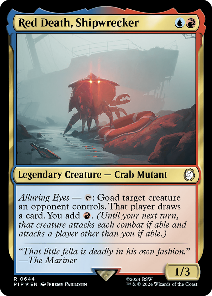 Red Death, Shipwrecker (Surge Foil) [Fallout] | Exor Games Summserside