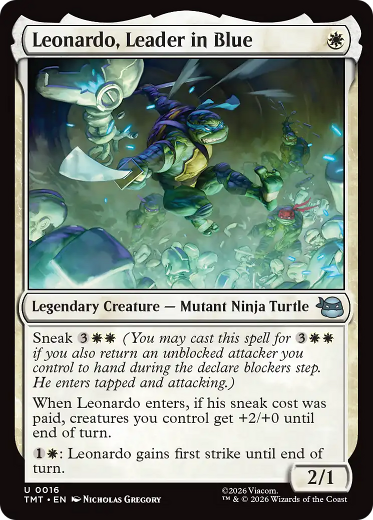 Leonardo, Leader in Blue [Teenage Mutant Ninja Turtles] | Exor Games Summserside