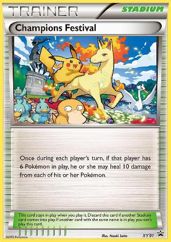 Champions Festival (XY91) (2015) [XY: Black Star Promos] | Exor Games Summserside