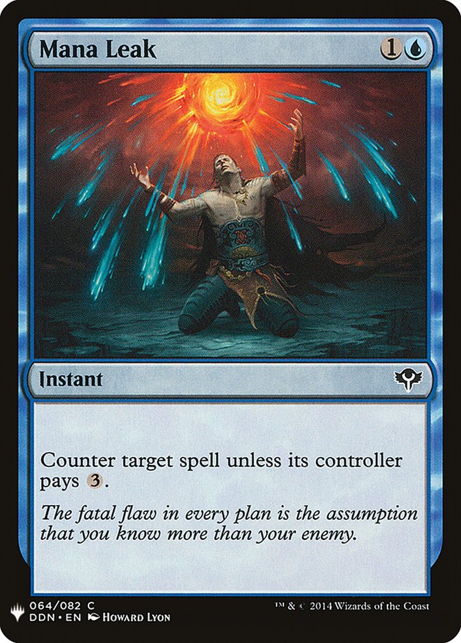 Mana Leak [Mystery Booster] | Exor Games Summserside