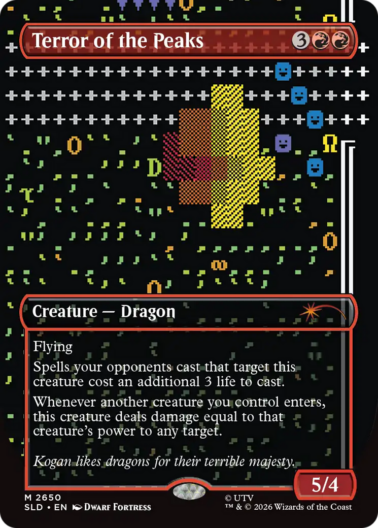 Terror of the Peaks [Secret Lair Drop Series] | Exor Games Summserside