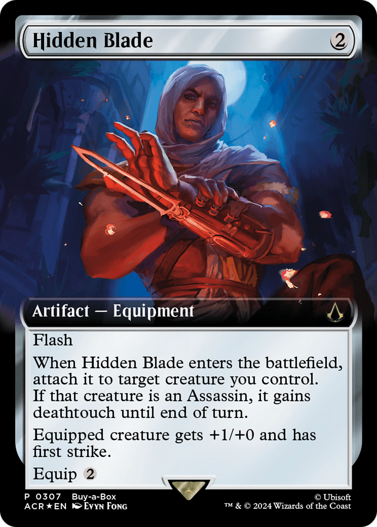 Hidden Blade (Extended Art) [Assassin's Creed Promos] | Exor Games Summserside