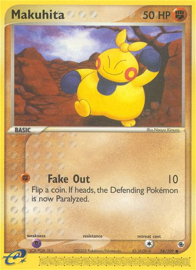 Makuhita (58/109) [EX: Ruby & Sapphire] | Exor Games Summserside
