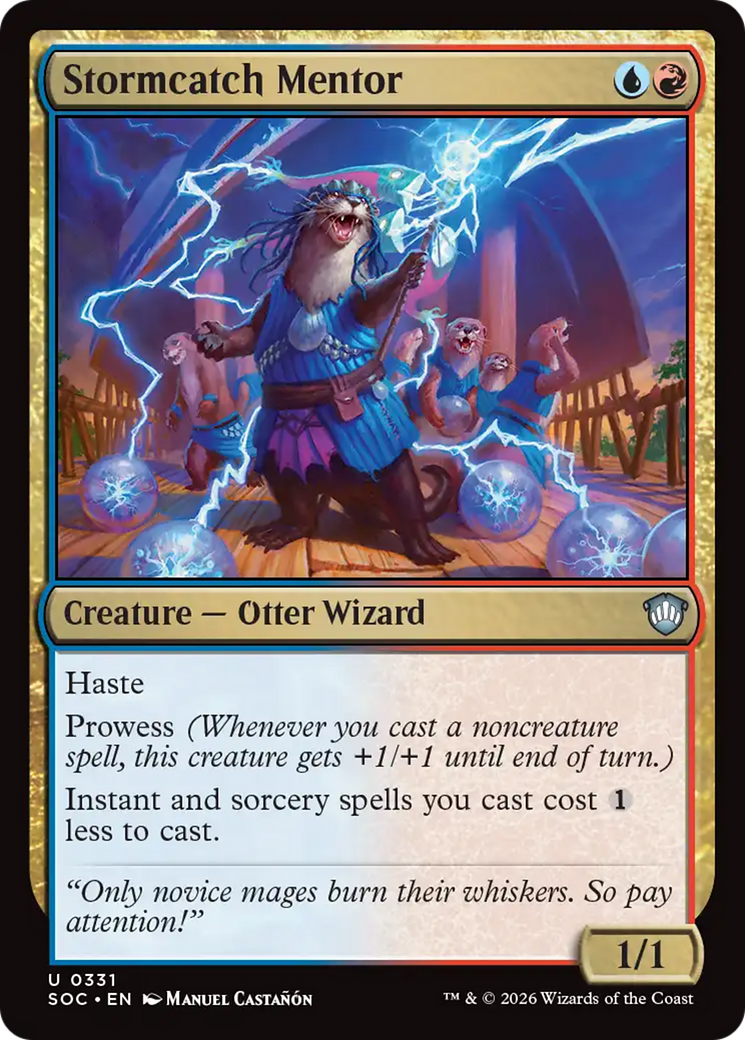 Stormcatch Mentor [Secrets of Strixhaven Commander] | Exor Games Summserside