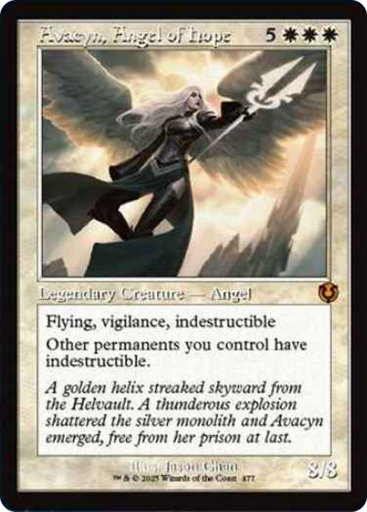 Avacyn, Angel of Hope (Retro Frame) [Innistrad Remastered] | Exor Games Summserside