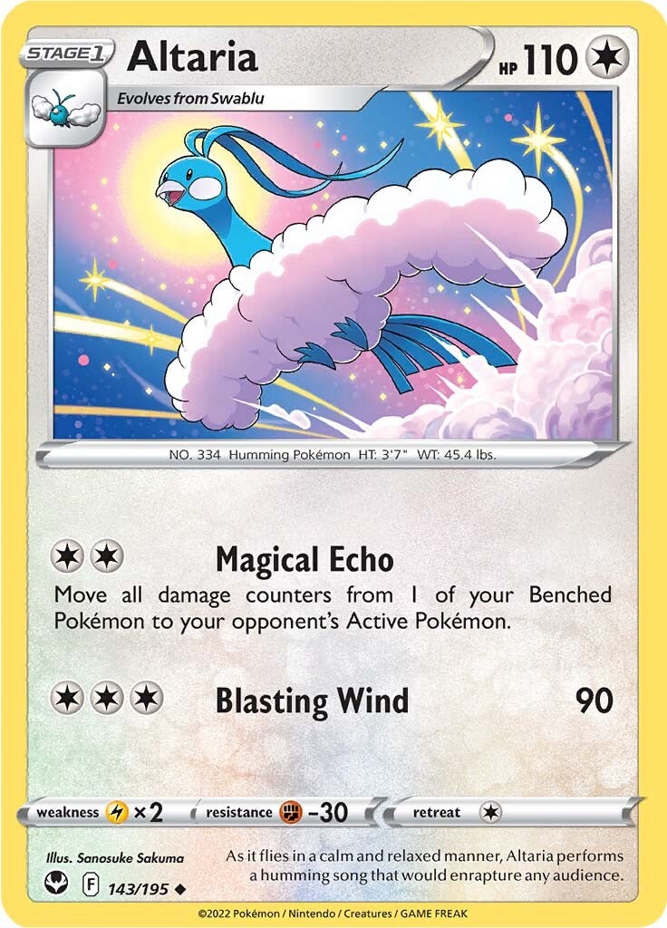 Altaria (143/195) [Sword & Shield: Silver Tempest] | Exor Games Summserside