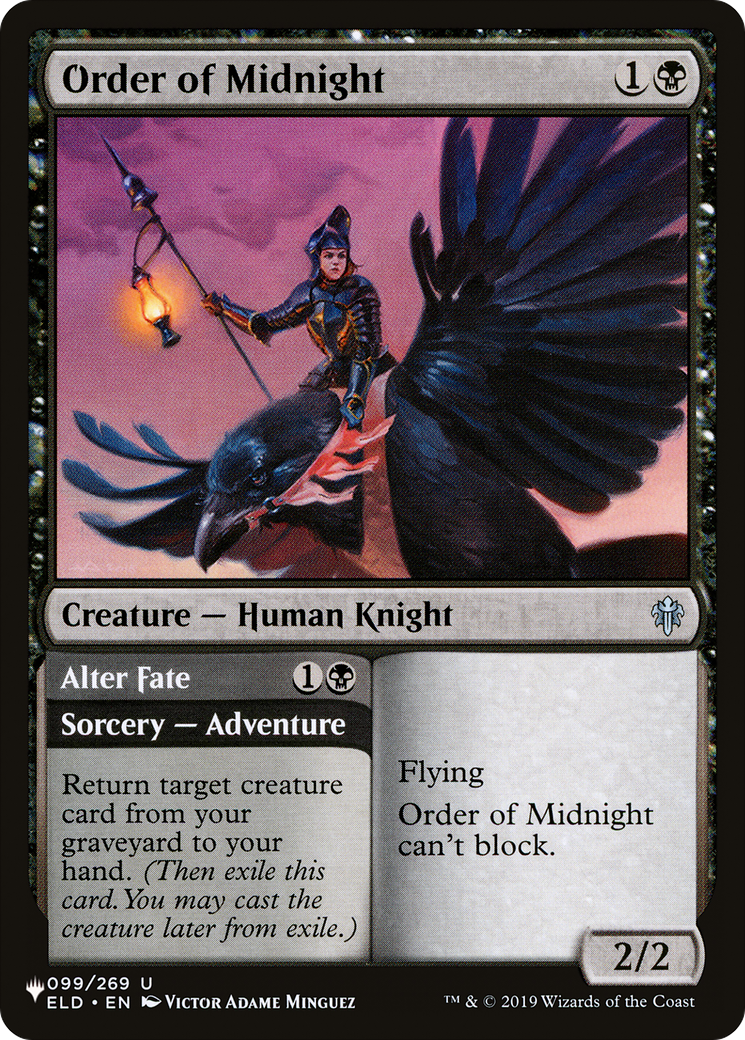 Order of Midnight [The List] | Exor Games Summserside