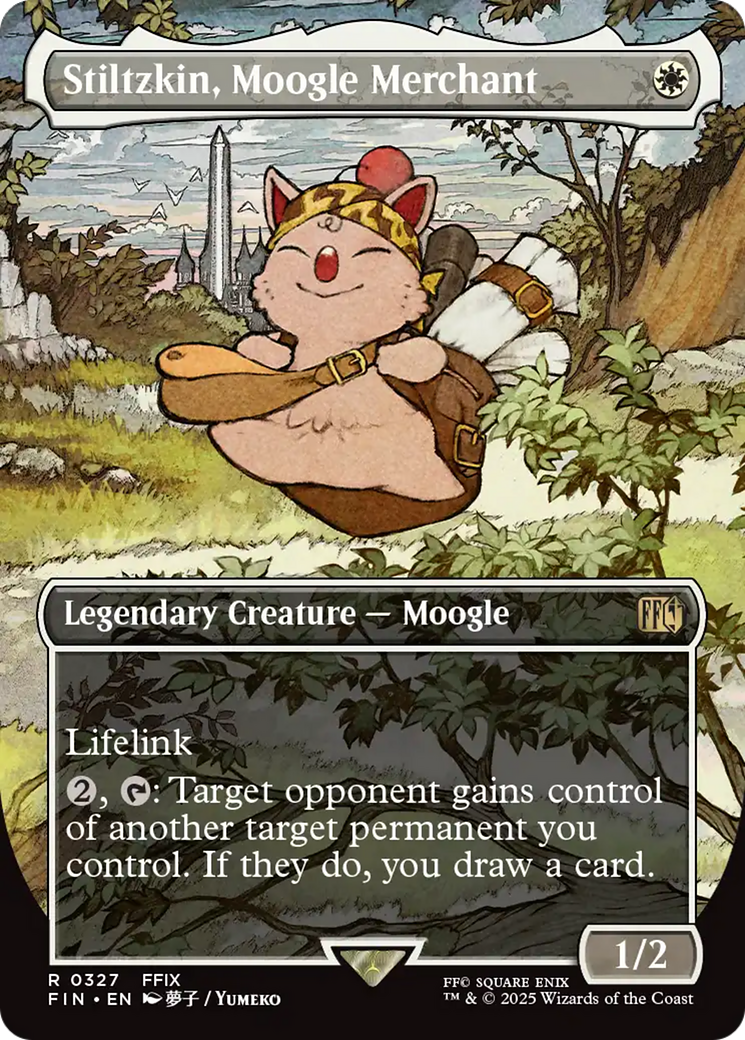 Stiltzkin, Moogle Merchant (Borderless) [FINAL FANTASY] | Exor Games Summserside