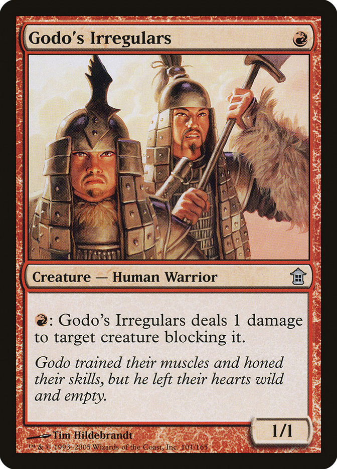 Godo's Irregulars [Saviors of Kamigawa] | Exor Games Summserside