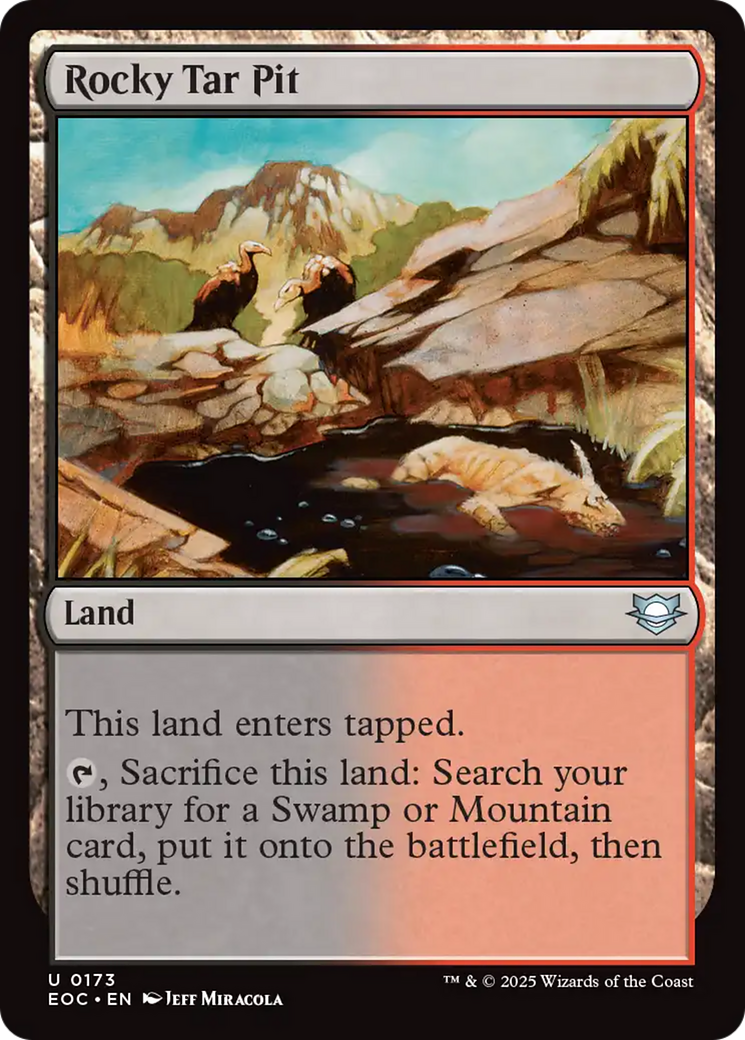 Rocky Tar Pit [Edge of Eternities Commander] | Exor Games Summserside