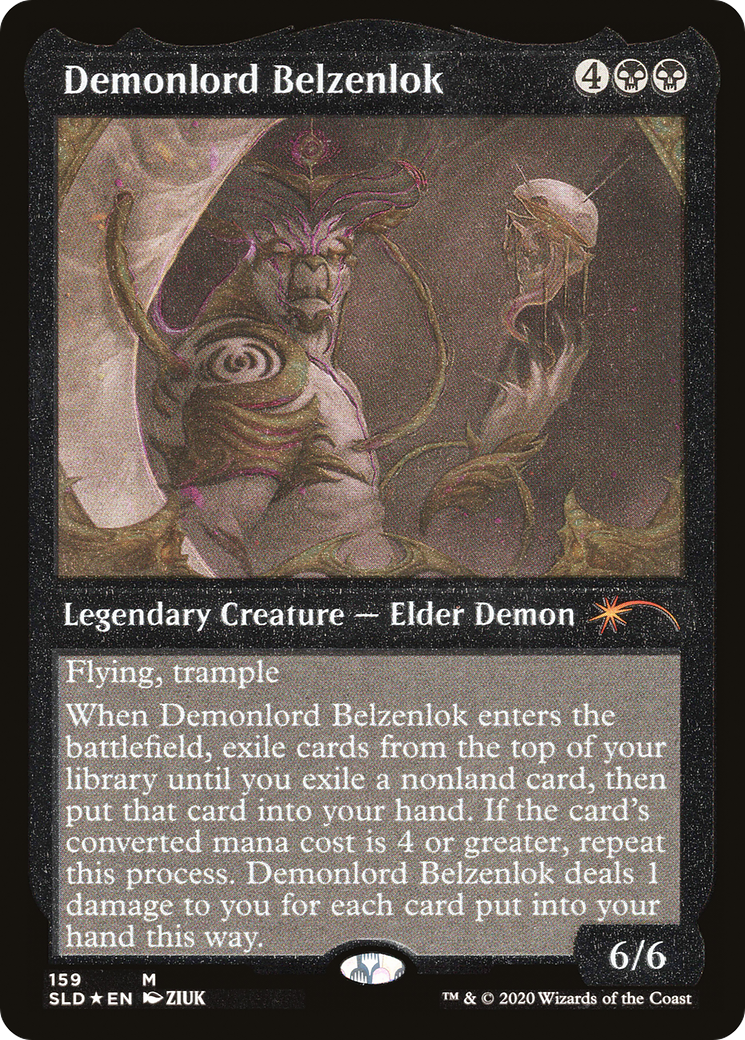 Demonlord Belzenlok (Foil Etched) [Secret Lair Drop Series] | Exor Games Summserside