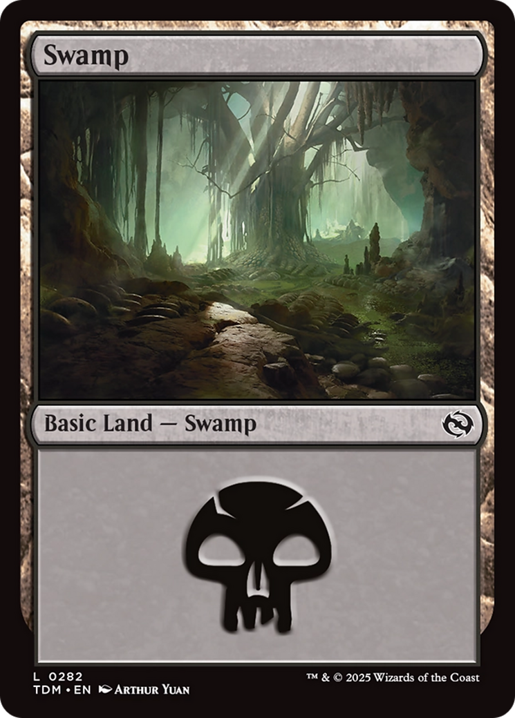 Swamp (0282) [Tarkir: Dragonstorm] | Exor Games Summserside