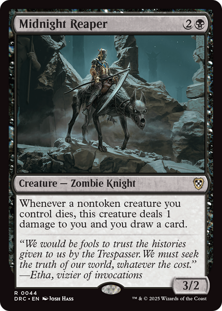 Midnight Reaper [Aetherdrift Commander] | Exor Games Summserside