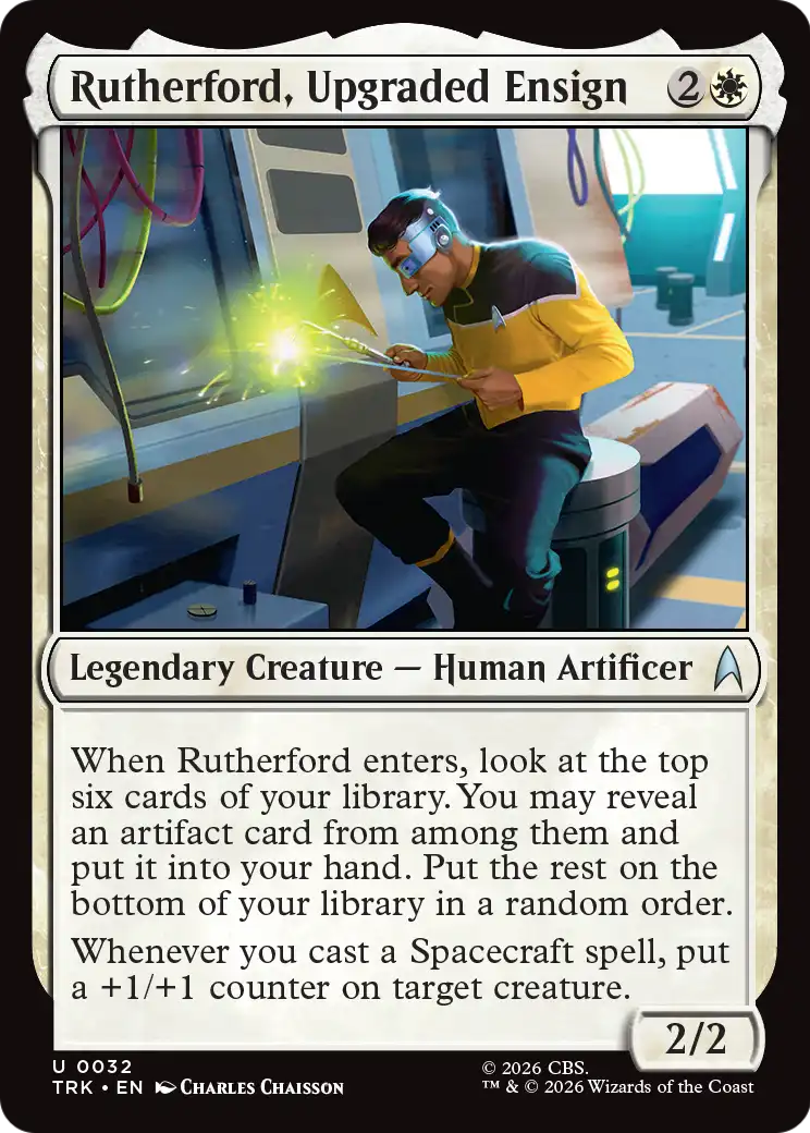 Rutherford, Upgraded Ensign [Star Trek] | Exor Games Summserside