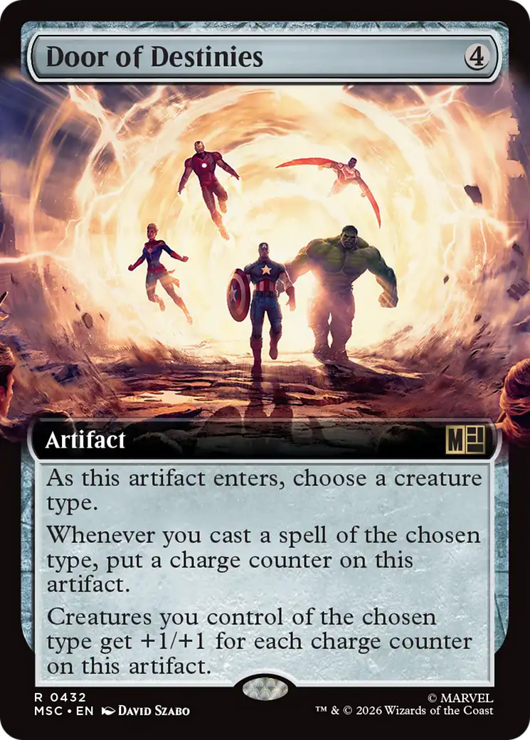 Door of Destinies (Extended Art) [Marvel Super Heroes Commander] | Exor Games Summserside