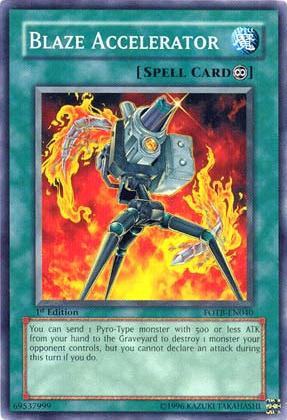 Blaze Accelerator [FOTB-EN040] Common | Exor Games Summserside