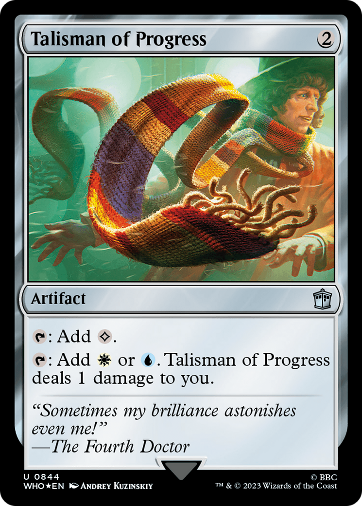 Talisman of Progress (Surge Foil) [Doctor Who] | Exor Games Summserside