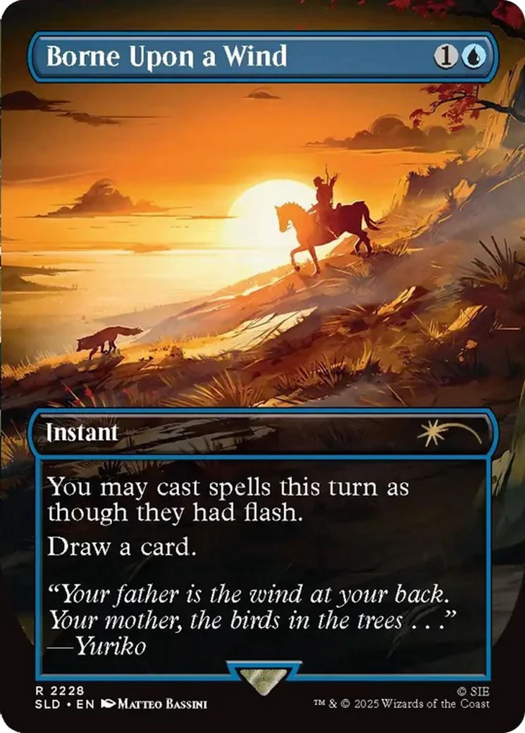 Borne Upon a Wind [Secret Lair Drop Series] | Exor Games Summserside