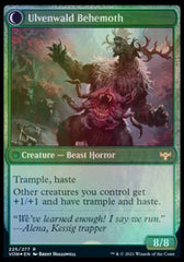 Ulvenwald Oddity // Ulvenwald Behemoth [Innistrad: Crimson Vow Prerelease Promos] | Exor Games Summserside