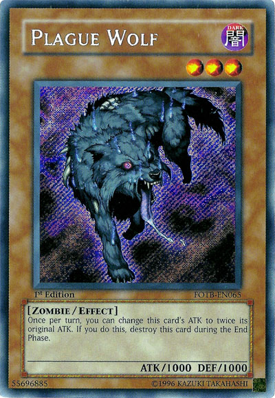 Plague Wolf [FOTB-EN065] Secret Rare | Exor Games Summserside