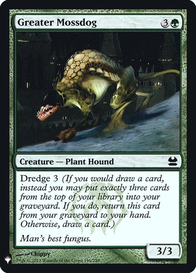 Greater Mossdog [Mystery Booster] | Exor Games Summserside