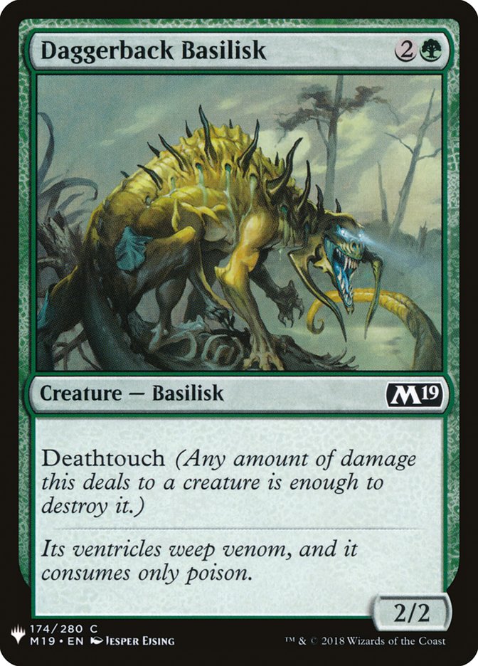 Daggerback Basilisk [Mystery Booster] | Exor Games Summserside