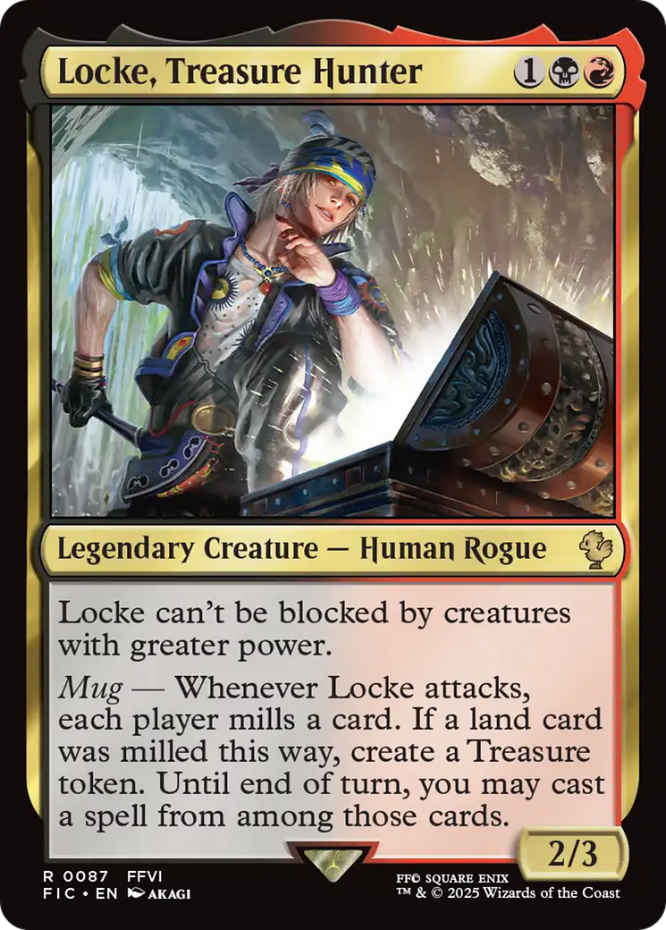 Locke, Treasure Hunter [FINAL FANTASY Commander] | Exor Games Summserside