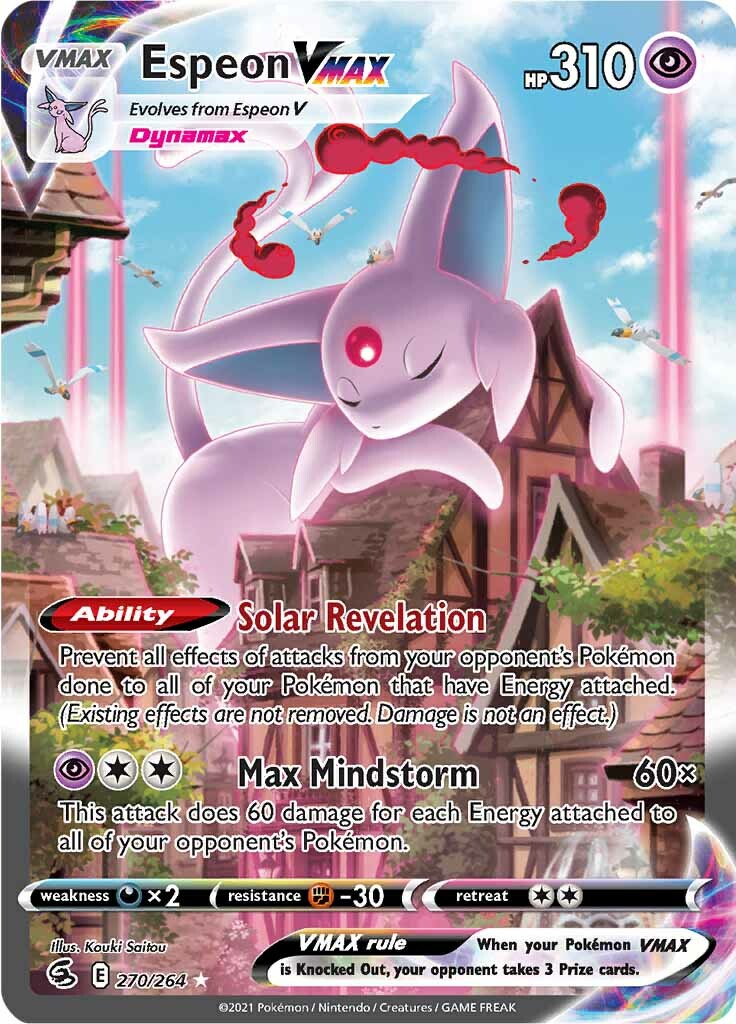 Espeon VMAX (270/264) [Sword & Shield: Fusion Strike] | Exor Games Summserside