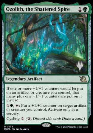 Ozolith, the Shattered Spire (Promo Pack) [March of the Machine Promos] | Exor Games Summserside