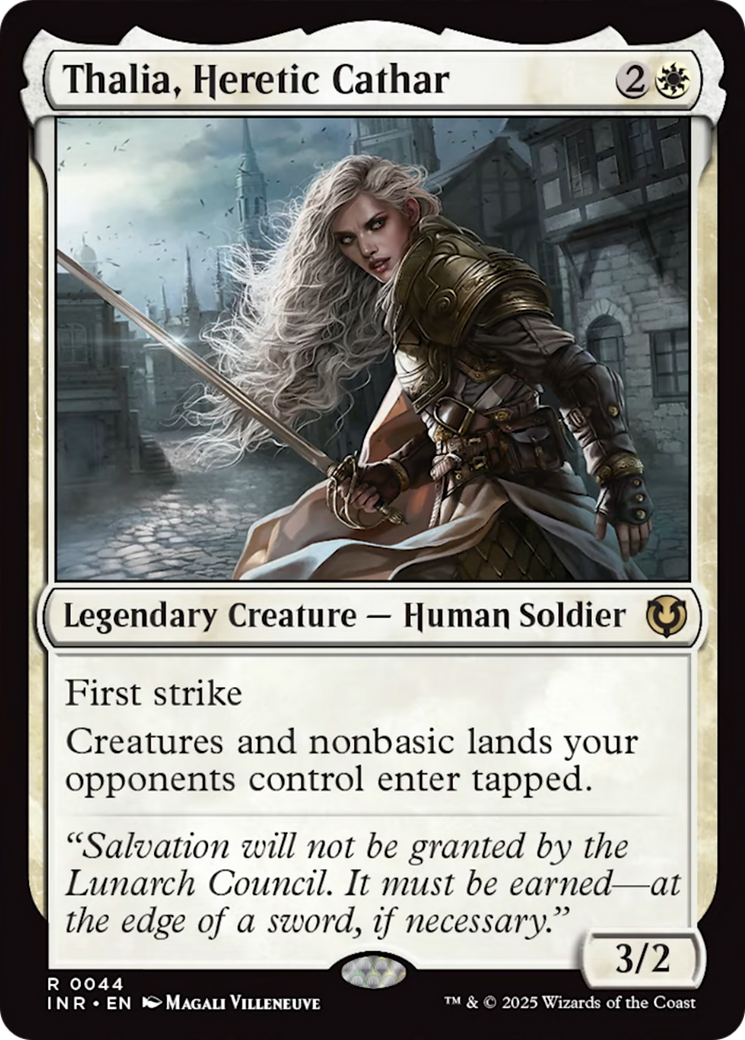 Thalia, Heretic Cathar [Innistrad Remastered] | Exor Games Summserside