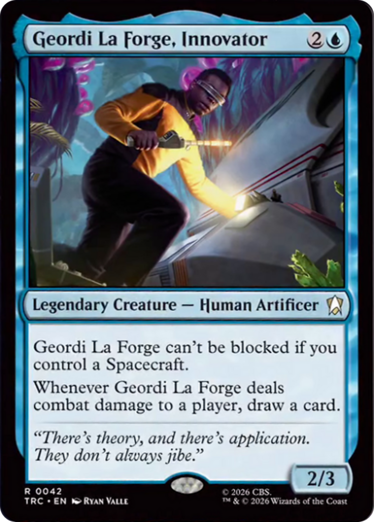 Geordi La Forge, Innovator [Star Trek Commander] | Exor Games Summserside