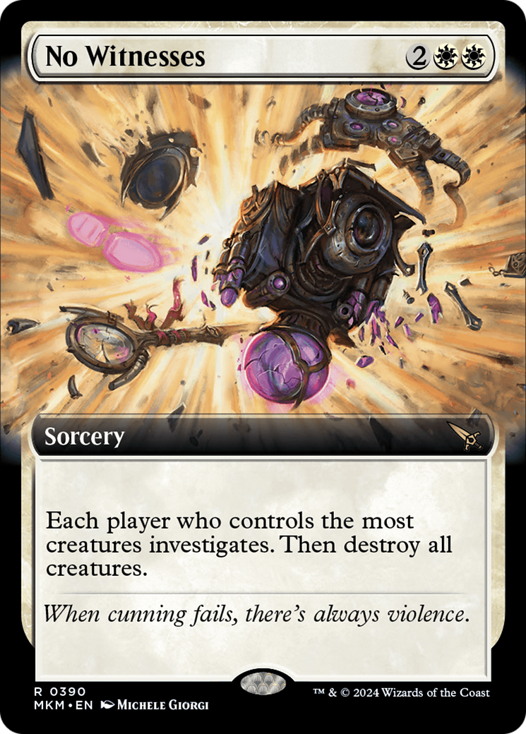 No Witnesses (Extended Art) [Murders at Karlov Manor] | Exor Games Summserside