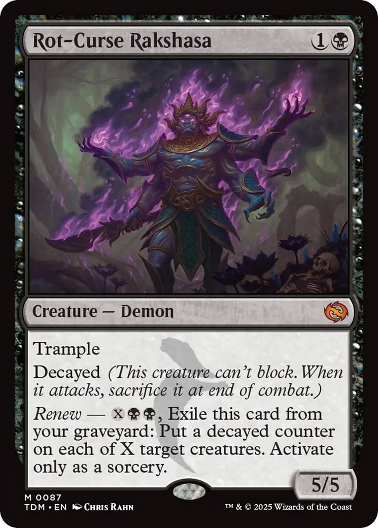 Rot-Curse Rakshasa [Tarkir: Dragonstorm] | Exor Games Summserside