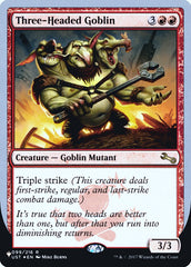 Three-Headed Goblin (Unfinity Foil Edition) [The List] | Exor Games Summserside