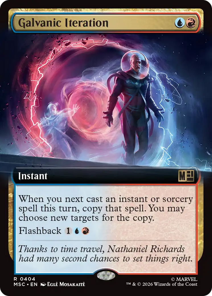 Galvanic Iteration (Extended Art) [Marvel Super Heroes Commander] | Exor Games Summserside