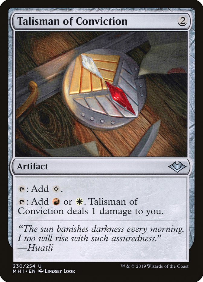 Talisman of Conviction [Modern Horizons] | Exor Games Summserside