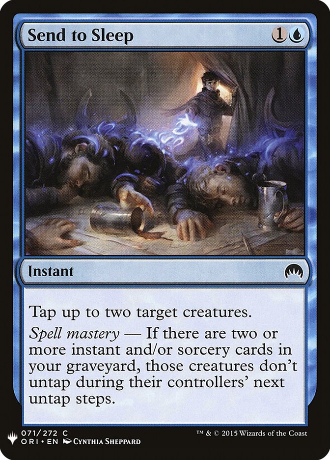 Send to Sleep [Mystery Booster] | Exor Games Summserside