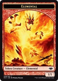 Elemental (008) // Squirrel (015) Double-Sided Token [Modern Horizons Tokens] | Exor Games Summserside