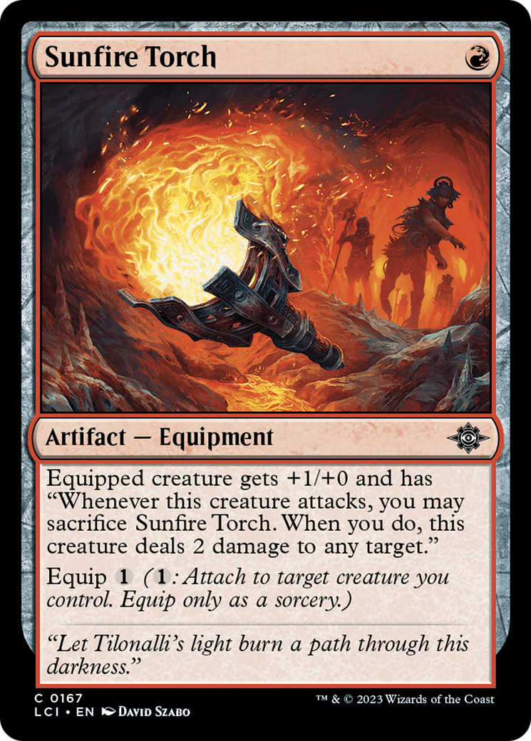 Sunfire Torch [The Lost Caverns of Ixalan] | Exor Games Summserside