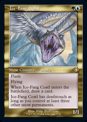 Ice-Fang Coatl (Retro Foil Etched) [Modern Horizons] | Exor Games Summserside