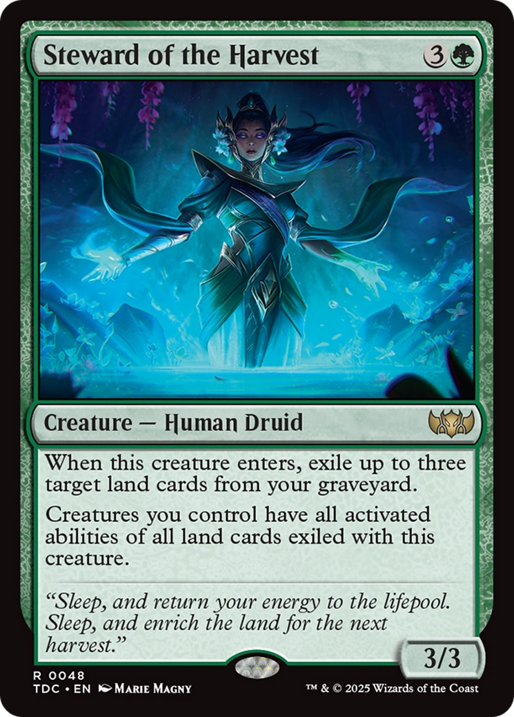 Steward of the Harvest [Tarkir: Dragonstorm Commander] | Exor Games Summserside