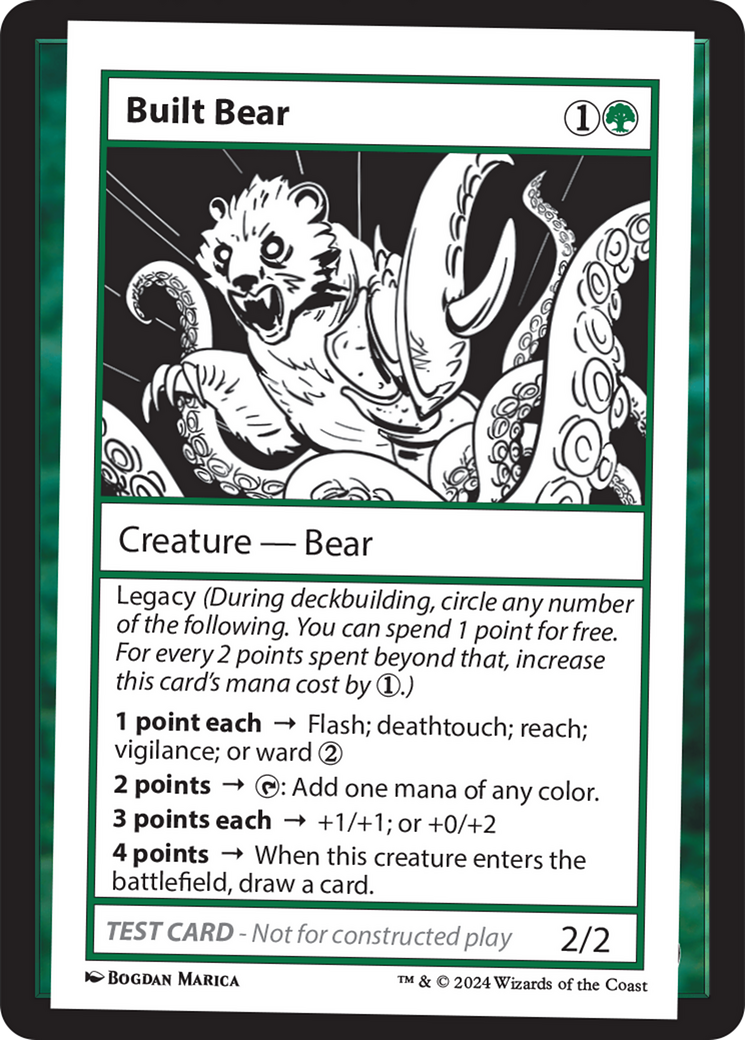 Built Bear [Mystery Booster 2 Playtest Cards] | Exor Games Summserside