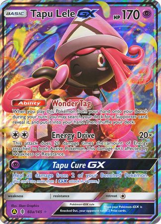 Tapu Lele GX (60a/145) (Alternate card) (Jumbo Card) [Sun & Moon: Guardians Rising] | Exor Games Summserside