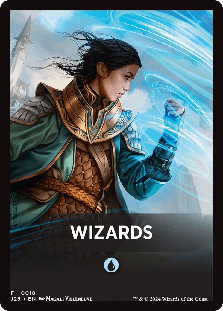 Wizards Theme Card [Foundations Jumpstart Front Cards] | Exor Games Summserside