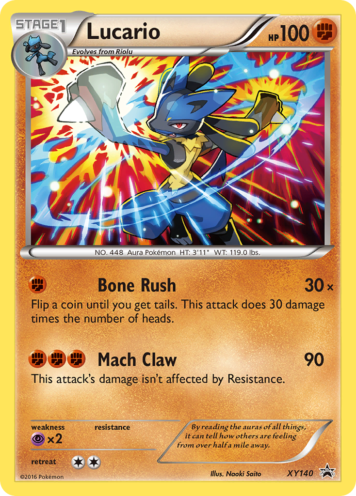 Lucario (XY140) [XY: Black Star Promos] | Exor Games Summserside