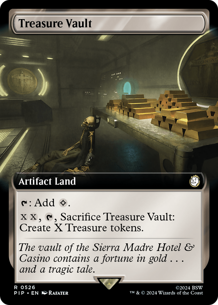 Treasure Vault (Extended Art) [Fallout] | Exor Games Summserside