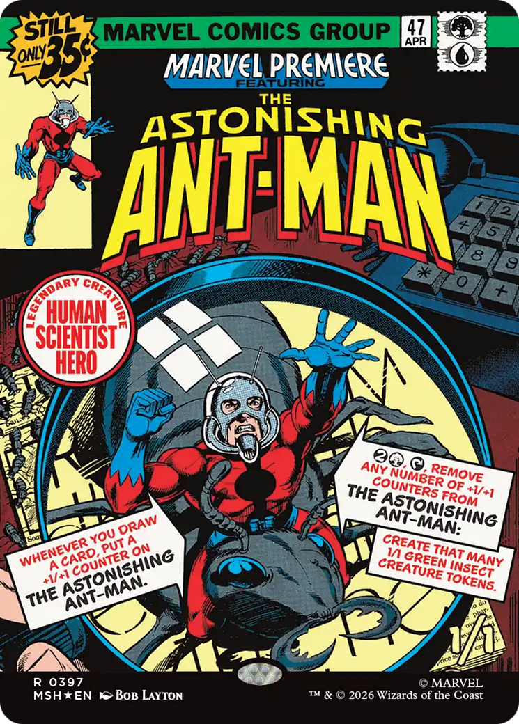 The Astonishing Ant-Man (Borderless) [Marvel Super Heroes] | Exor Games Summserside