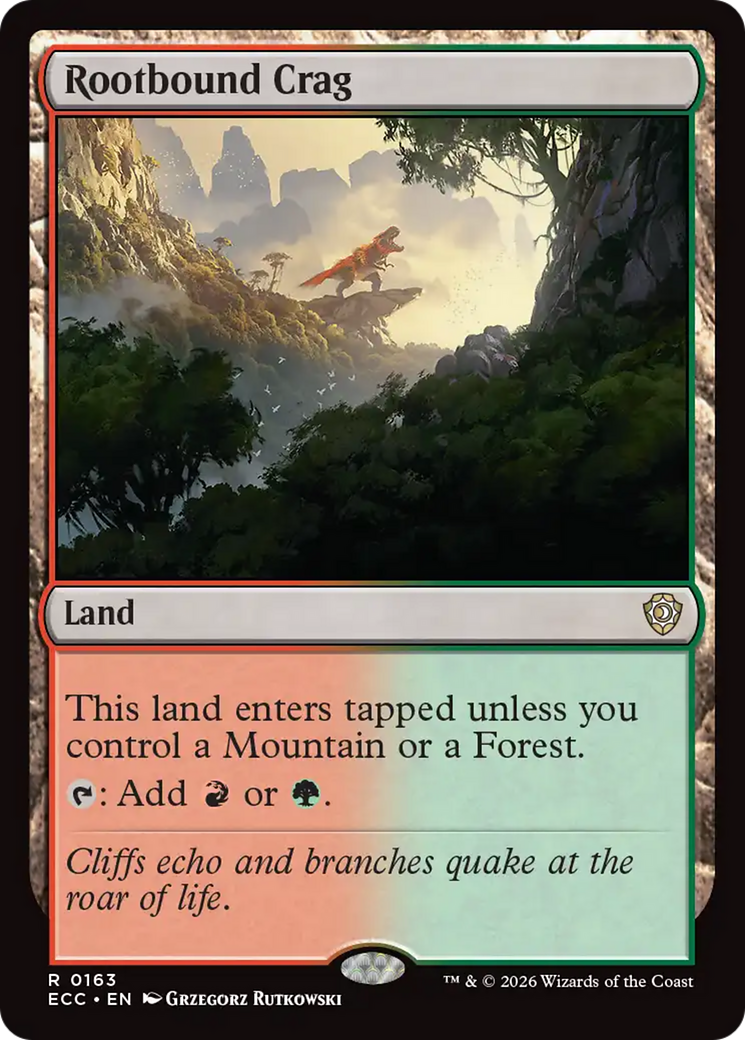 Rootbound Crag [Lorwyn Eclipsed Commander] | Exor Games Summserside