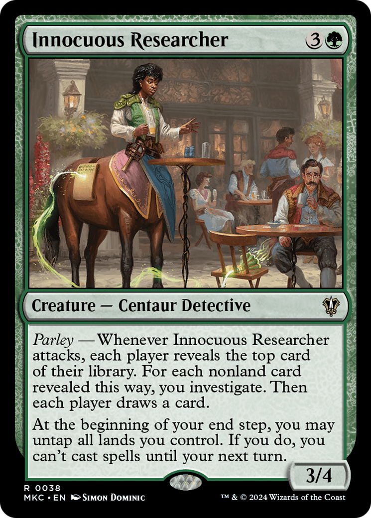 Innocuous Researcher [Murders at Karlov Manor Commander] | Exor Games Summserside